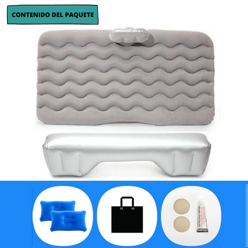 Colchón inflable para automóvil: resistente, suave y cómodo