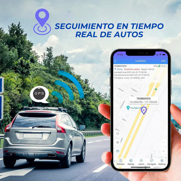 Minirastreador GPS magnético EasyFind