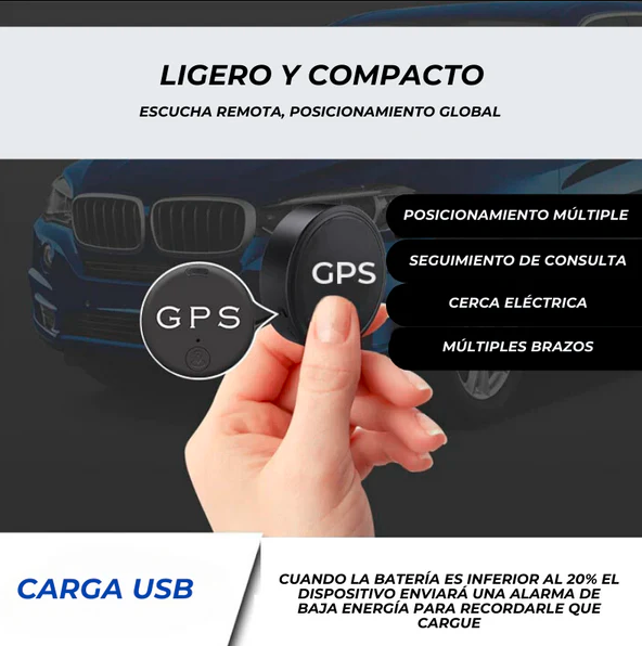 Minirastreador GPS magnético EasyFind