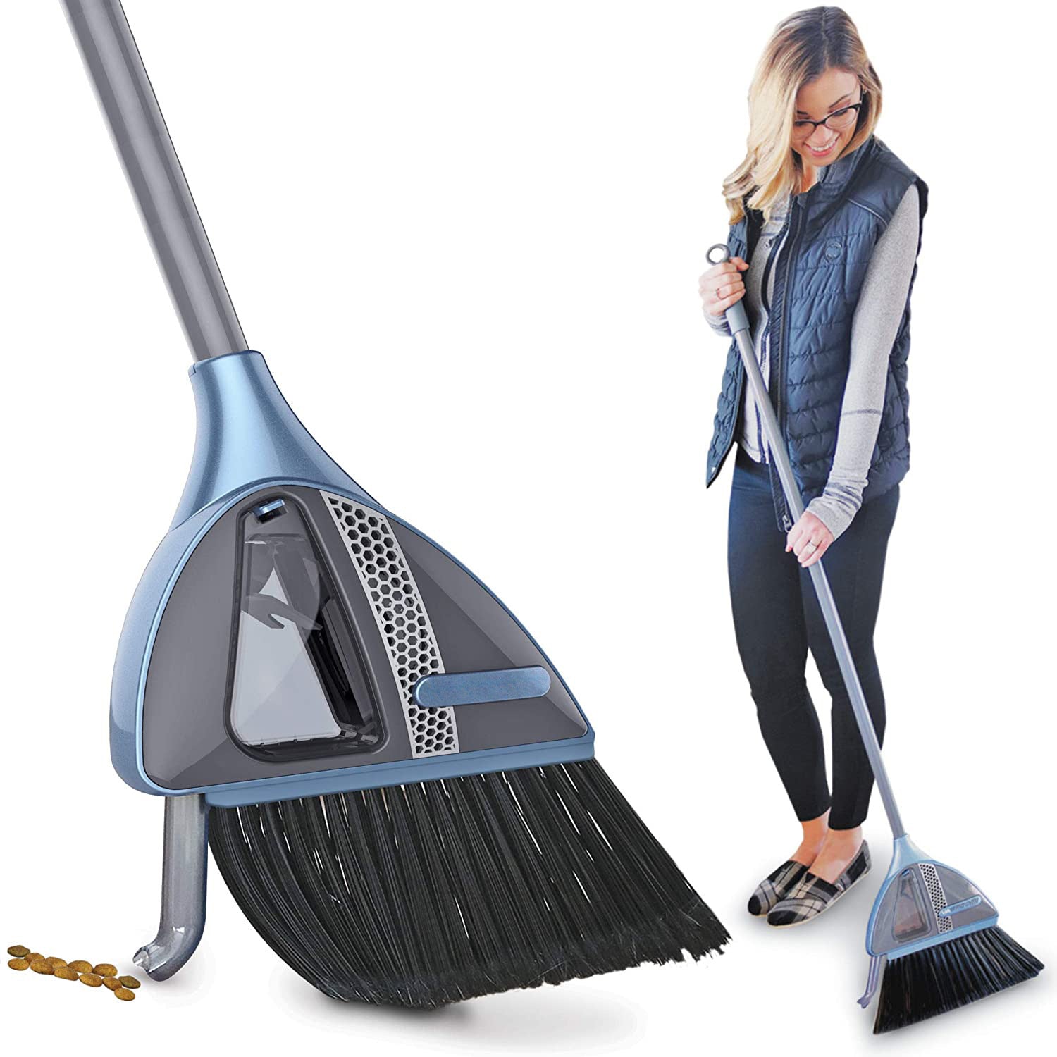 2 in 1 Smart Broom with Vacuum Cleaner